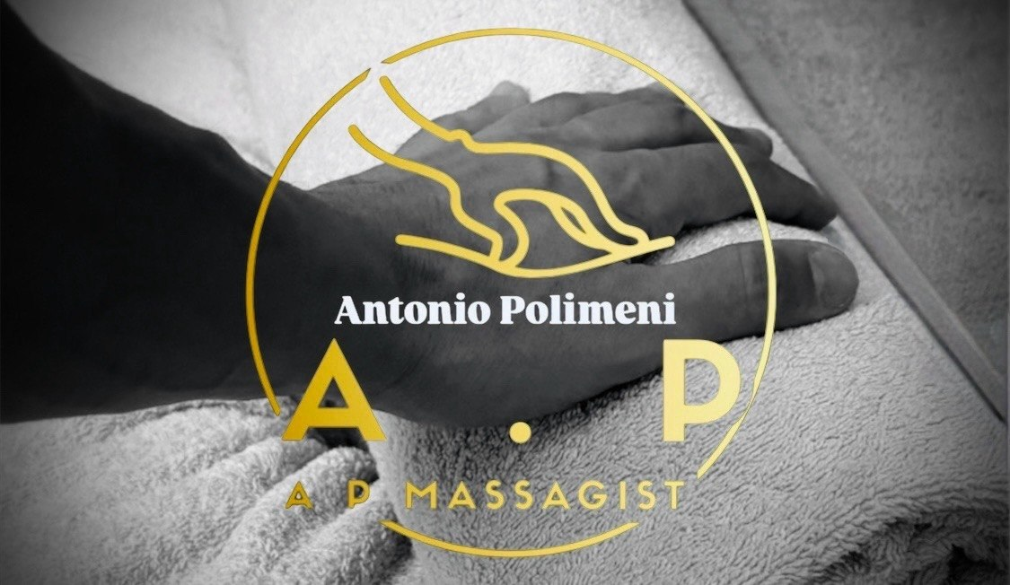Antonio Polimeni — logo su fotografia delle mani